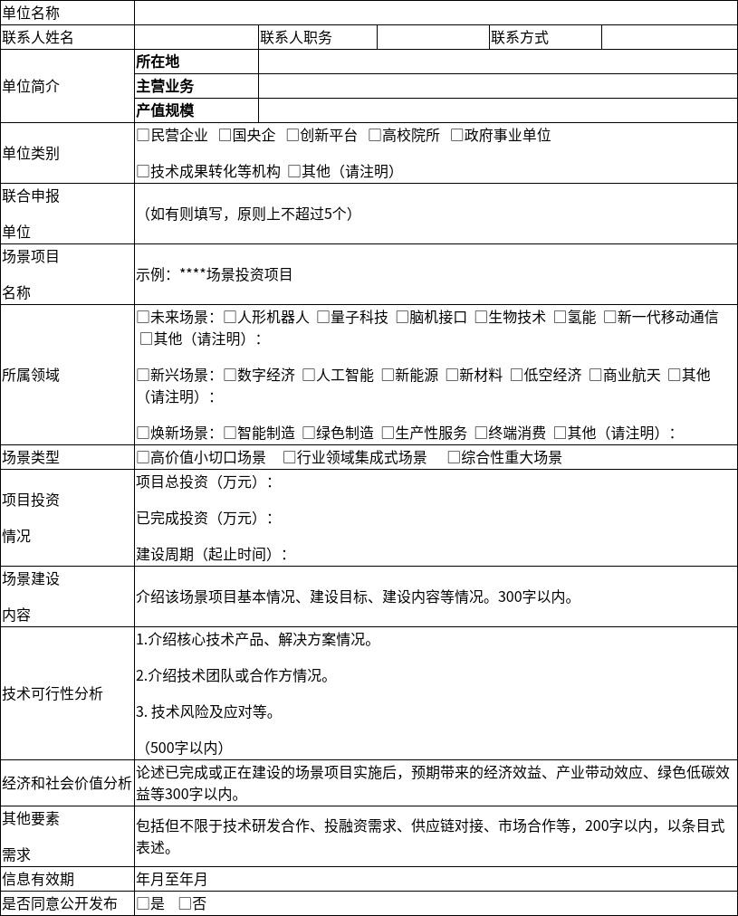浙江省经济和信息化厅关于开展“浙里好场景”建设需求、能力供给和项目征集工作的通知4